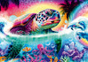 Schmidt Sheena Pike Neon turtle palapeli 1000 palaa