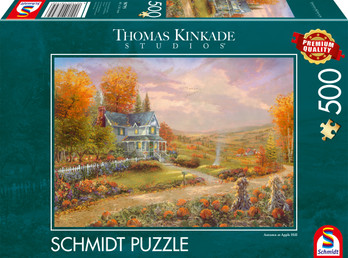 Schmidt Thomas Kinkade Autumn at Apple Hill palapeli 500 palaa