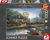 Schmidt,Thomas Kinkade, Stoney Creek Cottage palapeli 1000 palaa