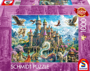 Schmidt Fairytale Castle in the Land of Imagination palapeli 1000 pala