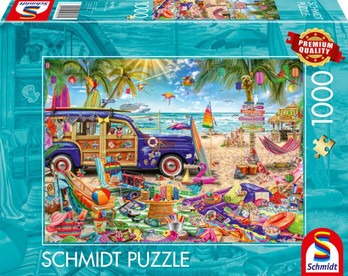 Schmidt A Sunny Break at the Seaside palapeli 1000 palaa