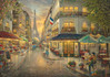 Schmidt, Thomas Kinkade,Paris Cafe palapeli puuta 1000 palaa