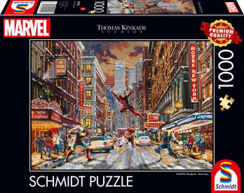 Schmidt,Thomas Kinkade, MARVEL Deadpool – Snow Day palapeli 1000 palaa