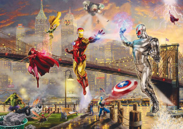 Schmidt,Thomas Kinkade, MARVEL Iron Man palapeli 1000 palaa