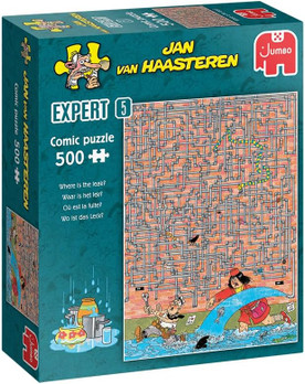 Jan van Haasteren Expert 5 Where is the leak? palapeli 500 palaa