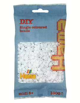 Hama pussi 1000 valkoinen, 207-01