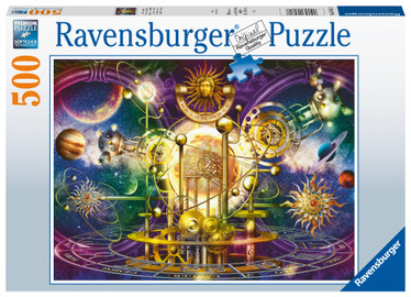 Ravensburger The Golden Solar System palapeli 500 palaa