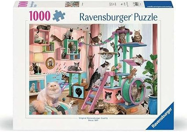 Ravensburger Cat Tree Heaven palapeli 1000 palaa
