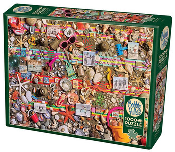 Cobble Hill Beach Scene palapeli 1000 palaa