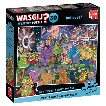 Wasgij Mystery 30 Bullseye palapeli 1000 palaa