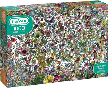 Falcon, Flora and Fauna palapeli 1000 palaa