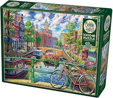 Cobble Hill Amsterdam Canal palapeli 1000 palaa