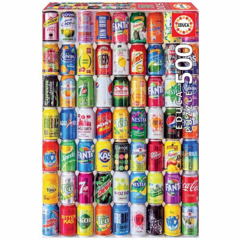 Educa Soft cans palapeli 500 palaa