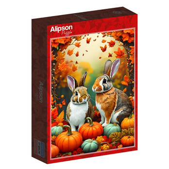 Alipson Autumn Bunnies palapeli 500 palaa