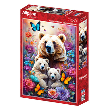 Alipson Bears-Maternal Love Collection palapeli 1000 palaa