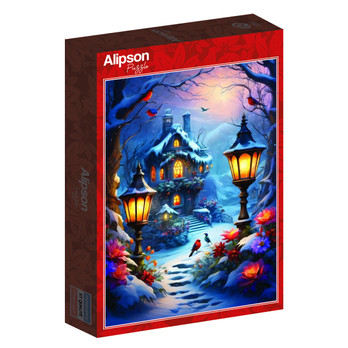 Alipson Enchanted Wintery Scene palapeli 1000 palaa