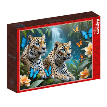 Alipson Les Deux Léopards palapeli 1000 palaa