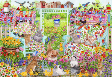 Alipson Spring Quilt palapeli 1000 palaa
