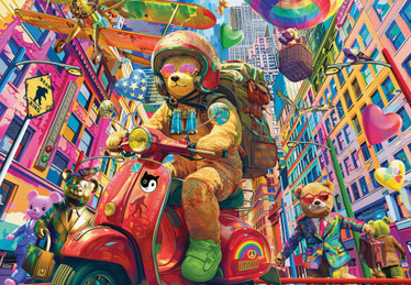 Alipson Teddy on the Go palapeli 1000 palaa