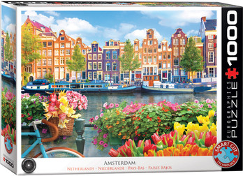 Eurographics Amsterdam palapeli 1000 palaa