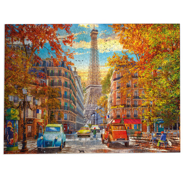 Gibsons, Dominic Davison, Autumn in Paris palapeli 1000 palaa