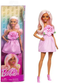 Barbie Fashionistas -nukke vaaleanpunaiset hiukset