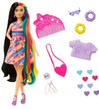 Barbie Totally  Hair  Nukke  in Star Print  Dress