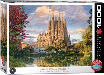 Eurographics Barcelona, Sagrada Familia palapeli 1000 palaa