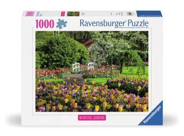 Ravensburger Beautiful Gardens, Keukenhof palapeli 1000 palaa