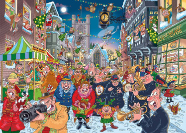 Wasgij Christmas 12 The Big Turn On! palapeli 1000 palaa