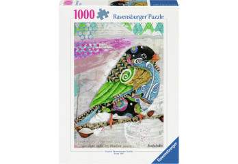 Ravensburger, Jennifer Lambein, Swirly Bird palapeli 1000 palaa