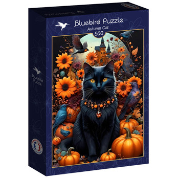Bluebird Autumn Cat palapeli 500 palaa