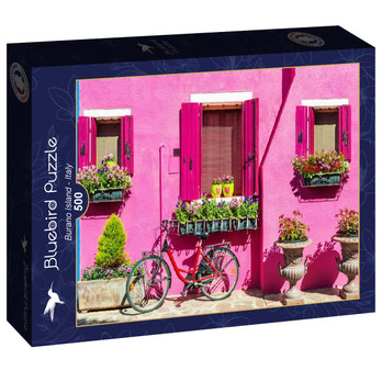 Bluebird Burano Island - Italy palapeli 500 palaa