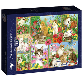 Bluebird Cats and Kittens palapeli 1000 palaa