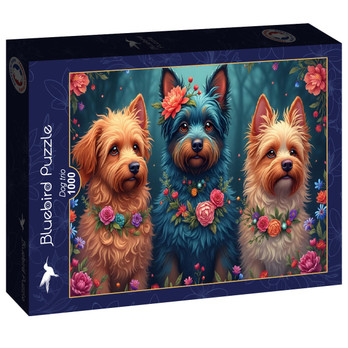 Bluebird Trio Canin palapeli 1000 palaa