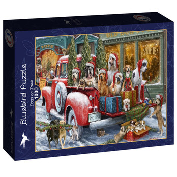 Bluebird Dogs on Truck palapeli 1000 palaa