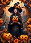 Bluebird Halloween Witch palapeli 500 palaa
