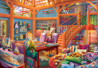 Bluebird Hobby Room palapeli 1500 palaa