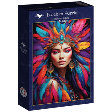 Bluebird Indian Beauty palapeli 1000 palaa