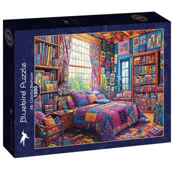 Bluebird My Colorful Bedroom palapeli 1000 palaa