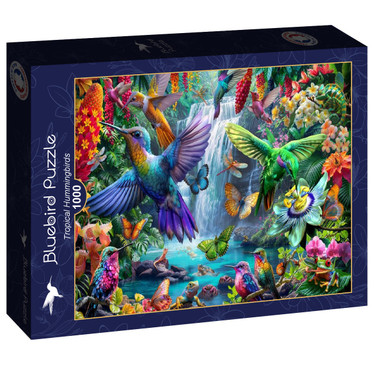 Bluebird Tropical Hummingbirds palapeli 1000 palaa