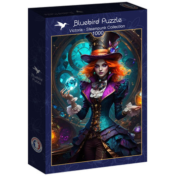 Bluebird-Victoria - Steampunk Collection palapeli 1000 palaa