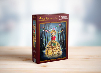 Magnolia Bookworm Girl palapeli 1000 palaa