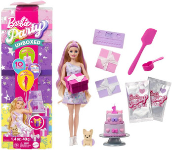 Barbie Party Unboxed Doll