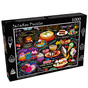 JaCaRou All that sweetness palapeli 1000 palaa