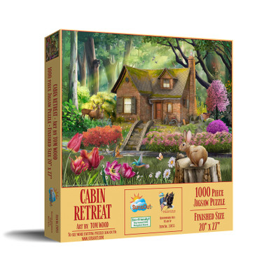 SunsOut Cabin Retreat palapeli 1000 palaa