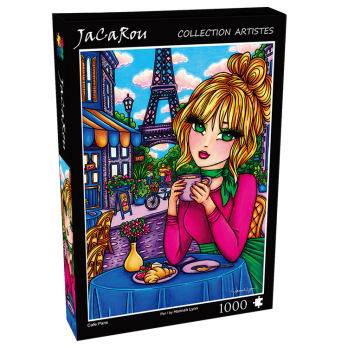 JaCaRou Cafe Paris palapeli 1000 palaa