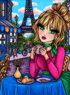JaCaRou Cafe Paris palapeli 1000 palaa