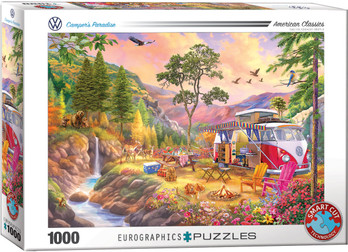 Eurographics Camper's Paradise palapeli 1000 palaa