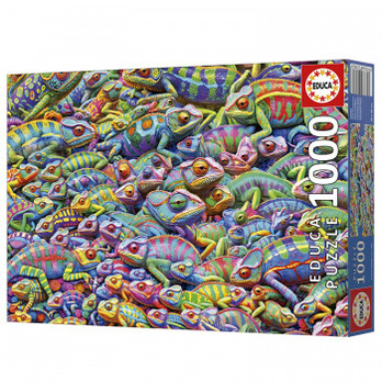 Educa Chameleon Chaos palapeli 1000 palaa